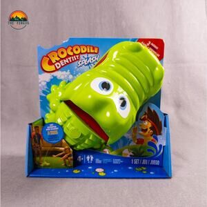 Hasbro Crocodile Dentist Splash Game & Sprinkler Outdoor Water Toy For Kids 4+